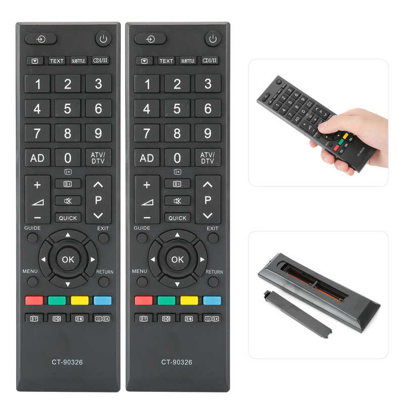 Mando a distancia para TV TOSHIBA Ct-90326, mando a distancia inalámbrico portátil, botón sensible al mando de televisión