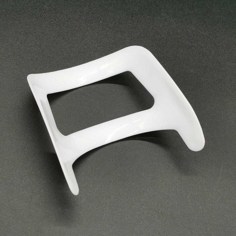 Beard Line Ruler 1pc White Plastic Beard Style Beard Styling Ruler ... – Vicedeal