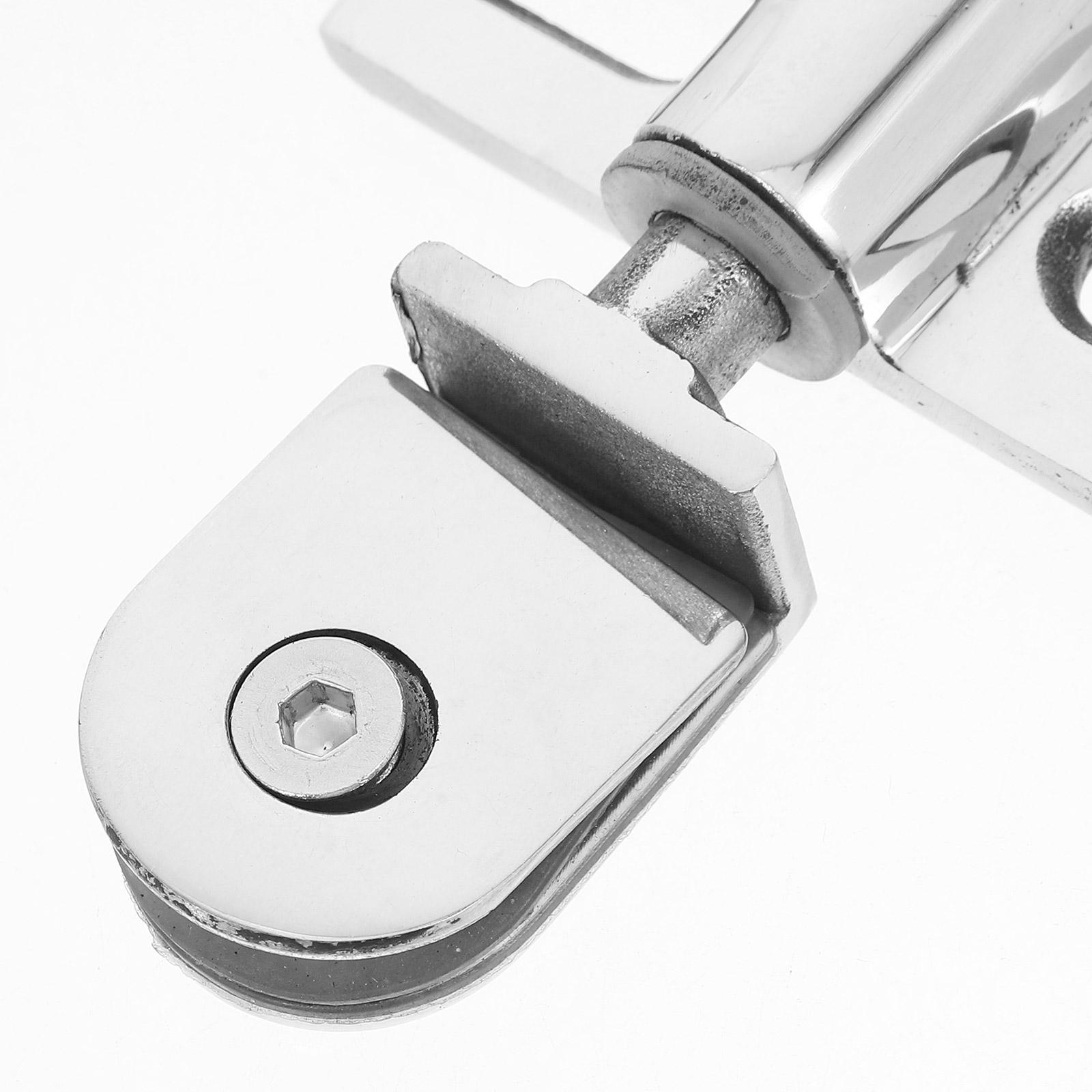 Shower Pivot Hinge Thickened Stainless Steel Glass Door Hinges Heavy Duty Bathroom Hardware Pivot Door Clamp Replacement Part
