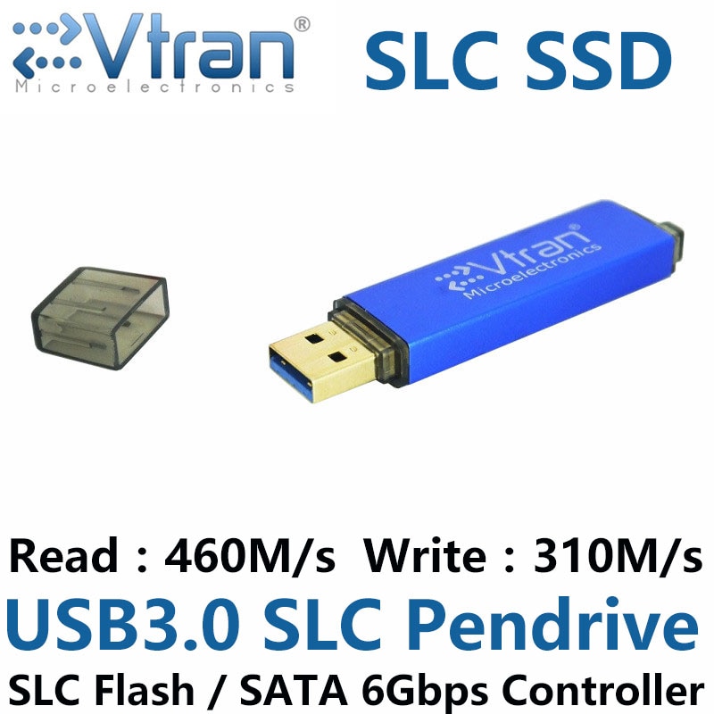 EVtran de 4K rendimiento 460 MB/S 32G 64G USB3.0 Flashdisk USB3.0 flash SLC conducir USB3.0 SolidStateDrive pequeño USB3.0 SSD