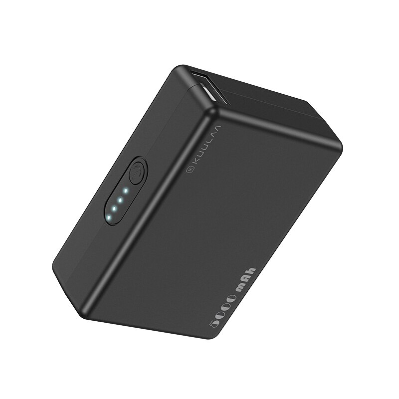Kuulaa mini powerbank 5000 mah bærbar opladning powerbank 5000 mah usb poverbank ekstern batterioplader til xiaomi  mi 9 8: Default Title