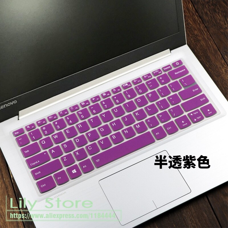 laptop Keyboard Cover Skin for Lenovo Ideapad 340s-14iwl 340s C340-14iwl C340 c340-14api c340-14iml S340-14iwl 14api 14 inch: purple