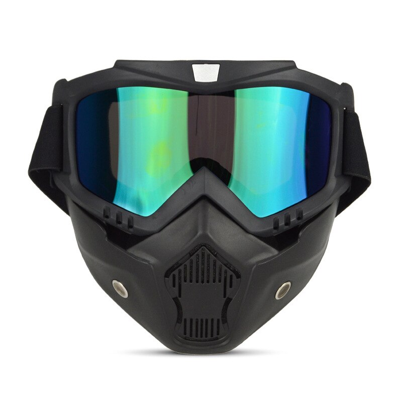 Glazen Fietsen Zonnebril Transparante Film Nachtkijker Mannen Unisex Oogbescherming Motorfiets Gezichtsmasker Winddicht