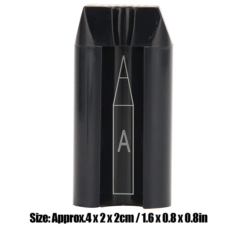 Pencil Sharpener, 4 in 1 Duckbill Cosmetic Pencil Sharpener for Eyebrow Pencil