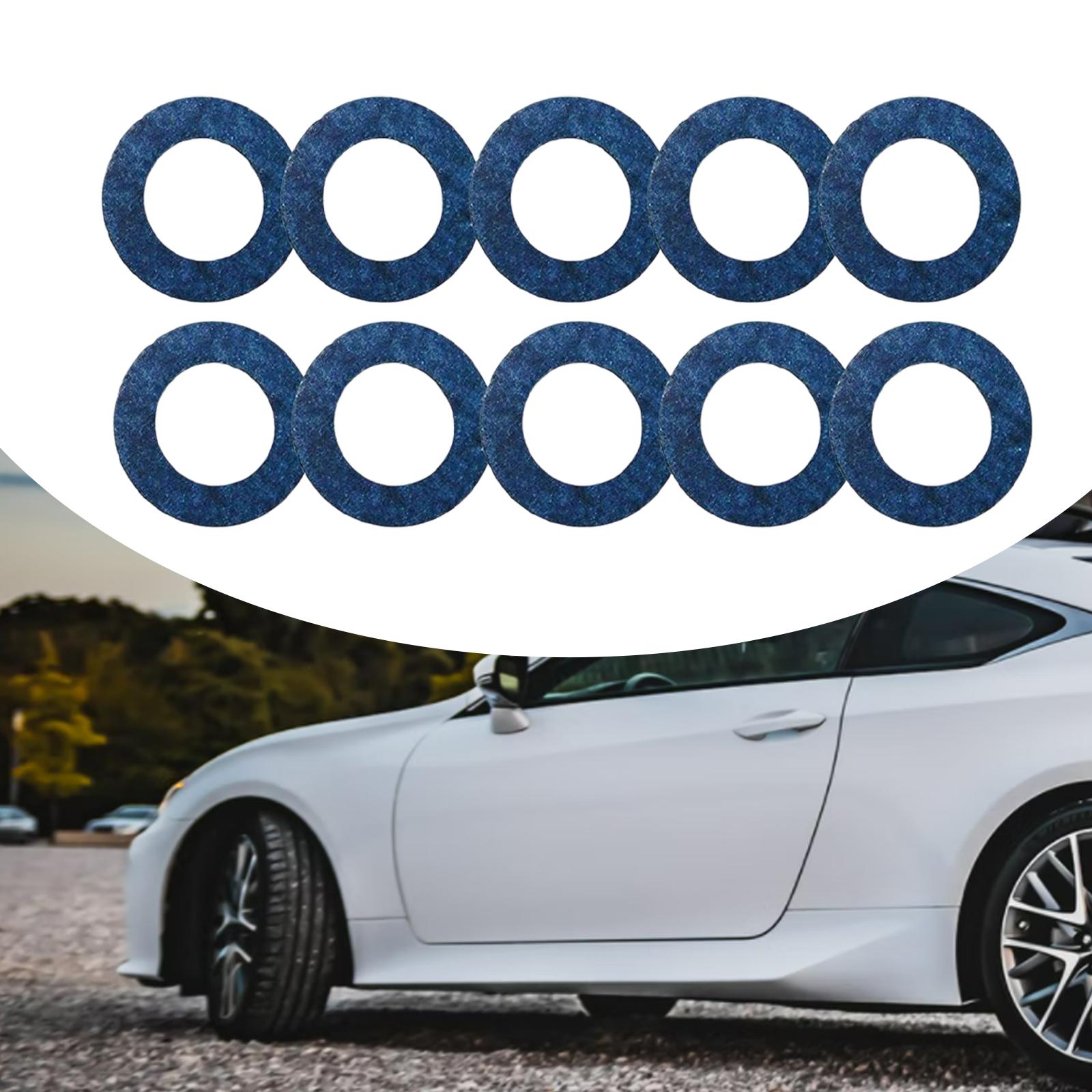 10 Stuks Aluminium Olieaftapplug Pakking Ringen 9043012031 Olie Pan Auto Auto Fit Voor Toyota 12Mm Gat voor Lexus