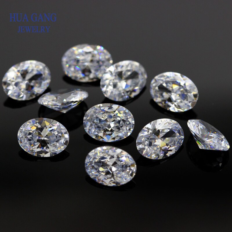 Moissanite 1 Carat D Kleur Losse Moissanite Stone Oval Uitstekende Cut 5X7 Mm VVS1 Voor Engagement Ring Kraal voor Sieraden Maken