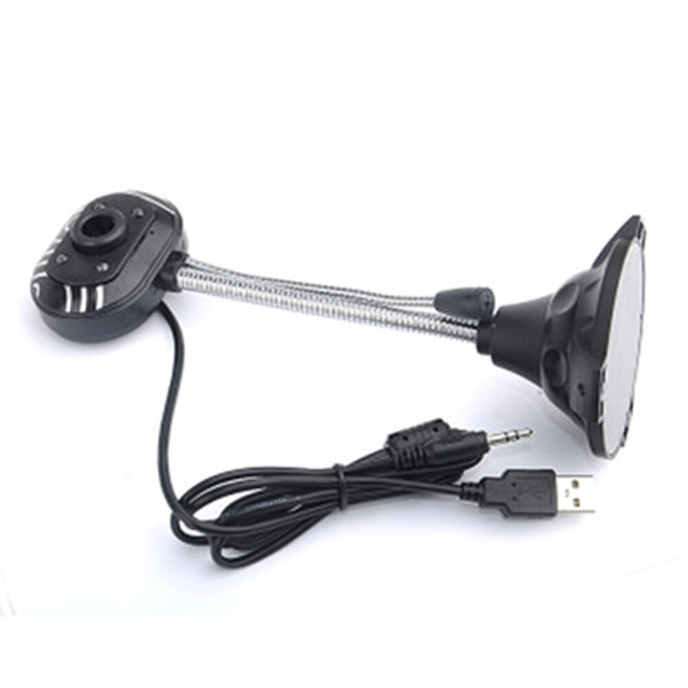 USB HD Computer Camera LED Web Camera With Microphone For PC Laptop Video Recording Web Camera
