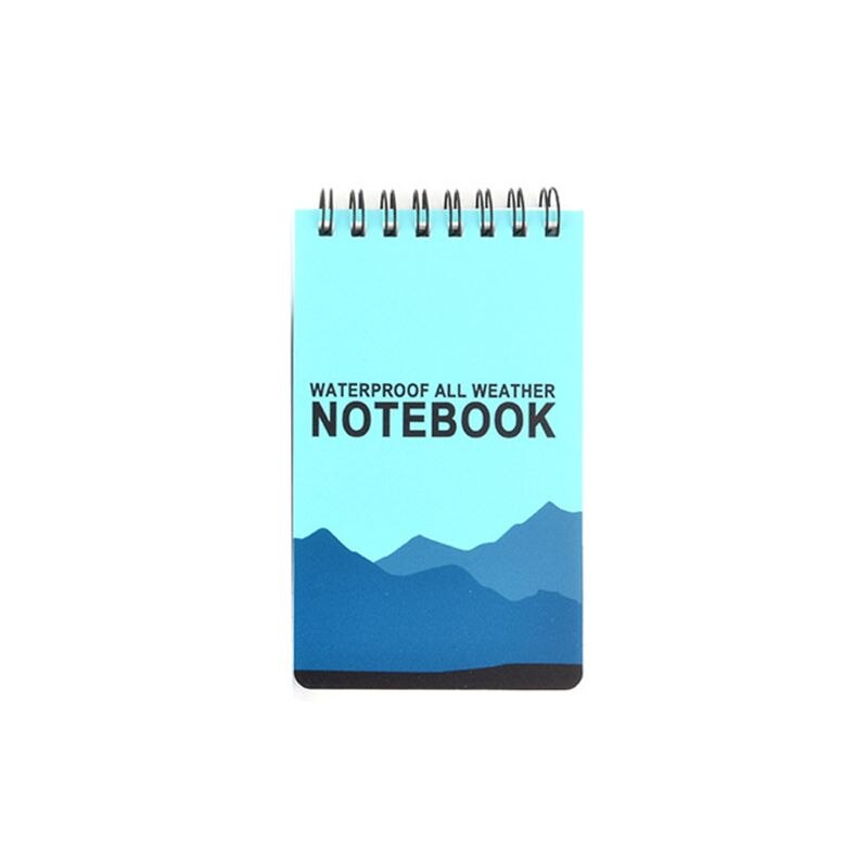 Waterproof Notepad Language Learning Coil Book Vocabulary Diary Notebook Pocket Memo Travel: BL