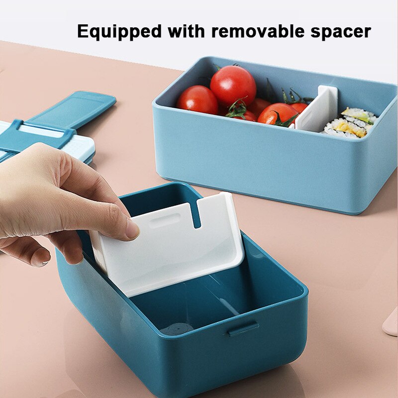 Isolatie Thermische Lunchbox Roestvrij Staal Voedsel Opslag Container Draagbare Box met Handvat Schattig Stippenpatroon 1/2/3 Lagen (Kleur: Roze, Afmeting: 1200 ml
