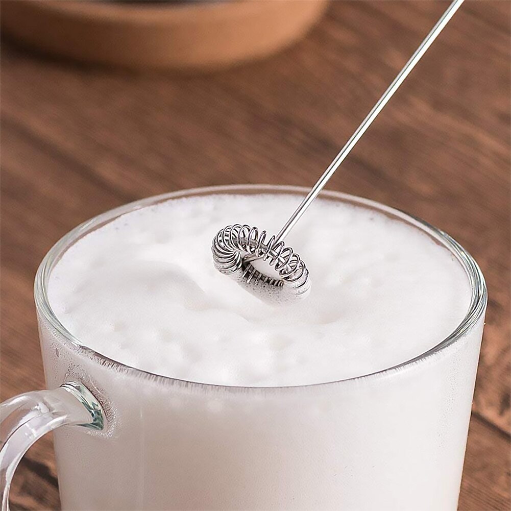 Melk Drinken Koffie Whisk Mixer Elektrische Eiklopper Frother Foamer Mini Handvat Stirrer Keuken Gadgets Koken Tool