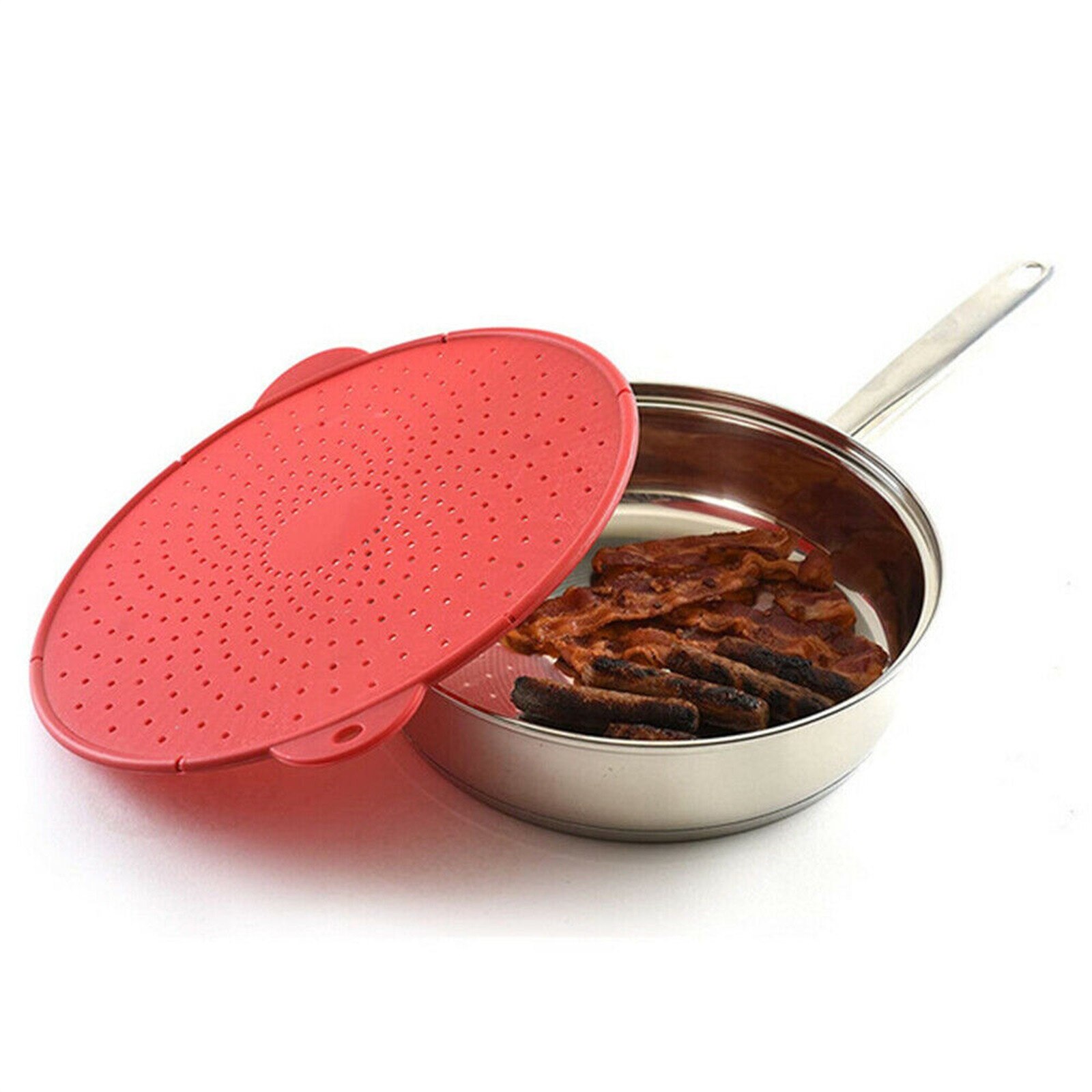 40 # Koekenpan Deksel Kookgerei Siliconen Splatterguard Screen Panspill Stopper Skille Deksel Spill Stopper Pot Ploetert Screen