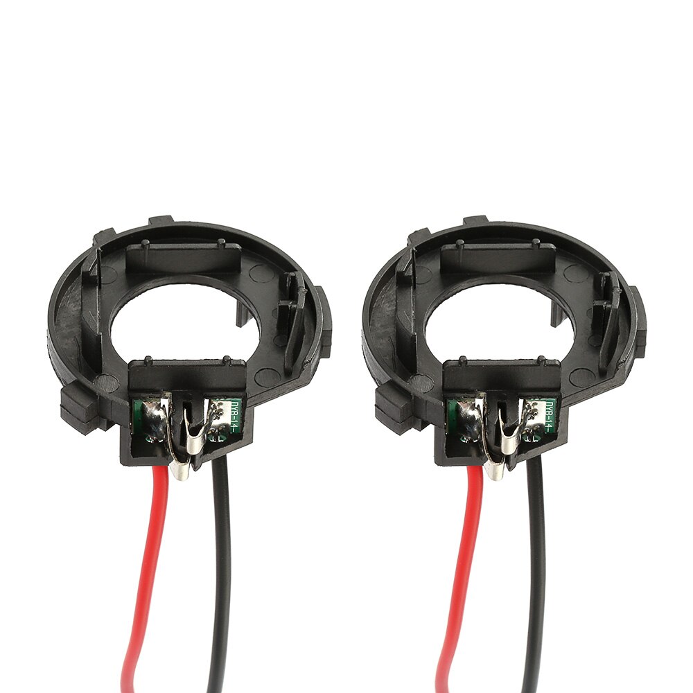 Lot De 4 Supports Métalliques Pour Ampoules LED H7 - Adaptateur De Fixation Pour Phare Auto