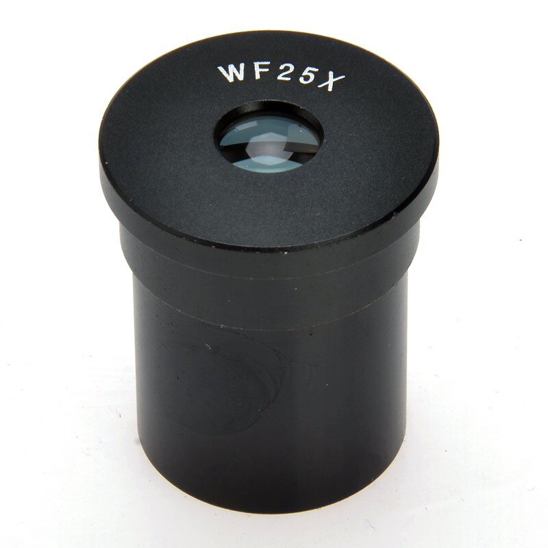 WF20X WF25X Eyepiece for Biological Microscope Wide Field Optical Glass Ocular Lens Mounting Size 23.2mm 20X 25X