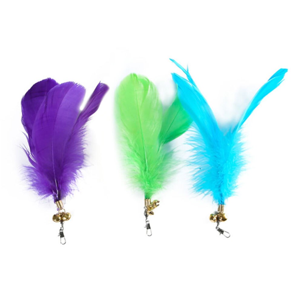 thumbnail image 2 of YVIEHTTEM Cat Fishing Pole Toy - 9-Piece Interactive Teaser Wand Set 2 of 12