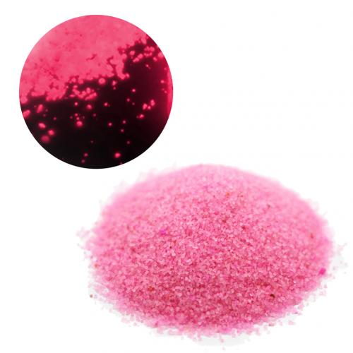 Glow in Dark Fluorescent Luminous Sand Wishing Bottle Fish Tank Gravel Decor Luminous Party DIY Bright DIY Star Wishing Bottle: Rose Red