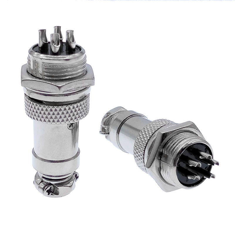 GX16*10PCS Cable Connector 5/8" 2Pin3pin4pin 5pin6pin7pin8pin9pin10pin Male Plug Female Socket Connectors