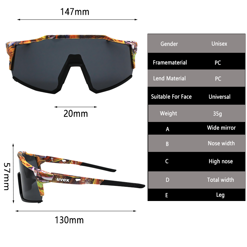 UVEX Fahrradbrille für Herren und Damen, Jugend, rosa, Sport-Sonnenbrille, UV-Schutzbrille für Baseball, Reiten, Laufen, Fahren
