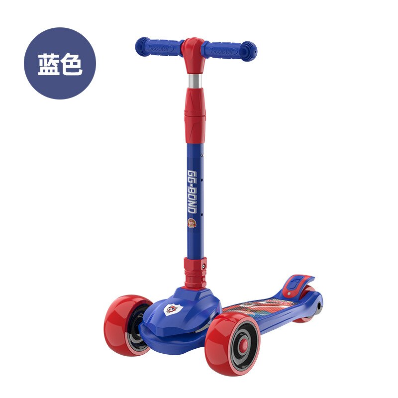 Baby Scooter Kan Zitten Op Een Voet Slide 1-3-6-12 Jaar Oude Baby Kind Pedaal opvouwbare Katrol: 2