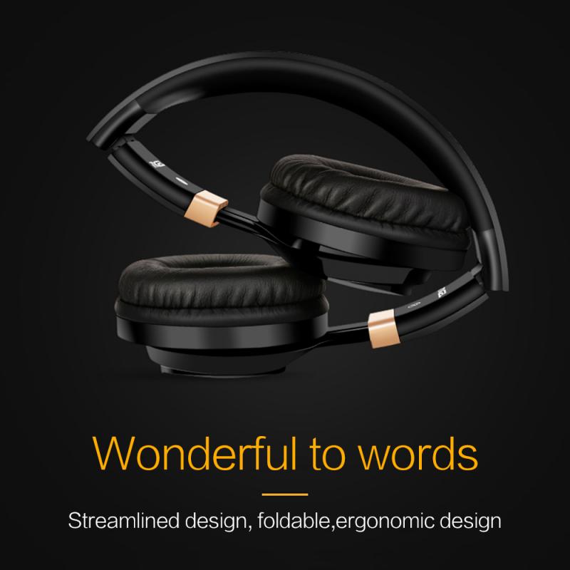 Kabelgebundenes headset mit kabelsteuerung, subwoofer, kabelgebundene, faltbare, tragbare kopfhörer, stereo-hifi-headset für gaming