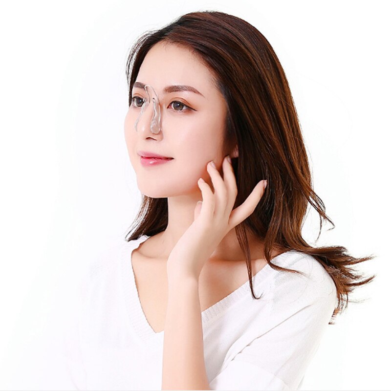Nose Shaper Nose Up Lifting Shaping Bridge Straightening Nose Clip Face Lift Nose Up Clip Soft Silicone No Painful Beauty Tool