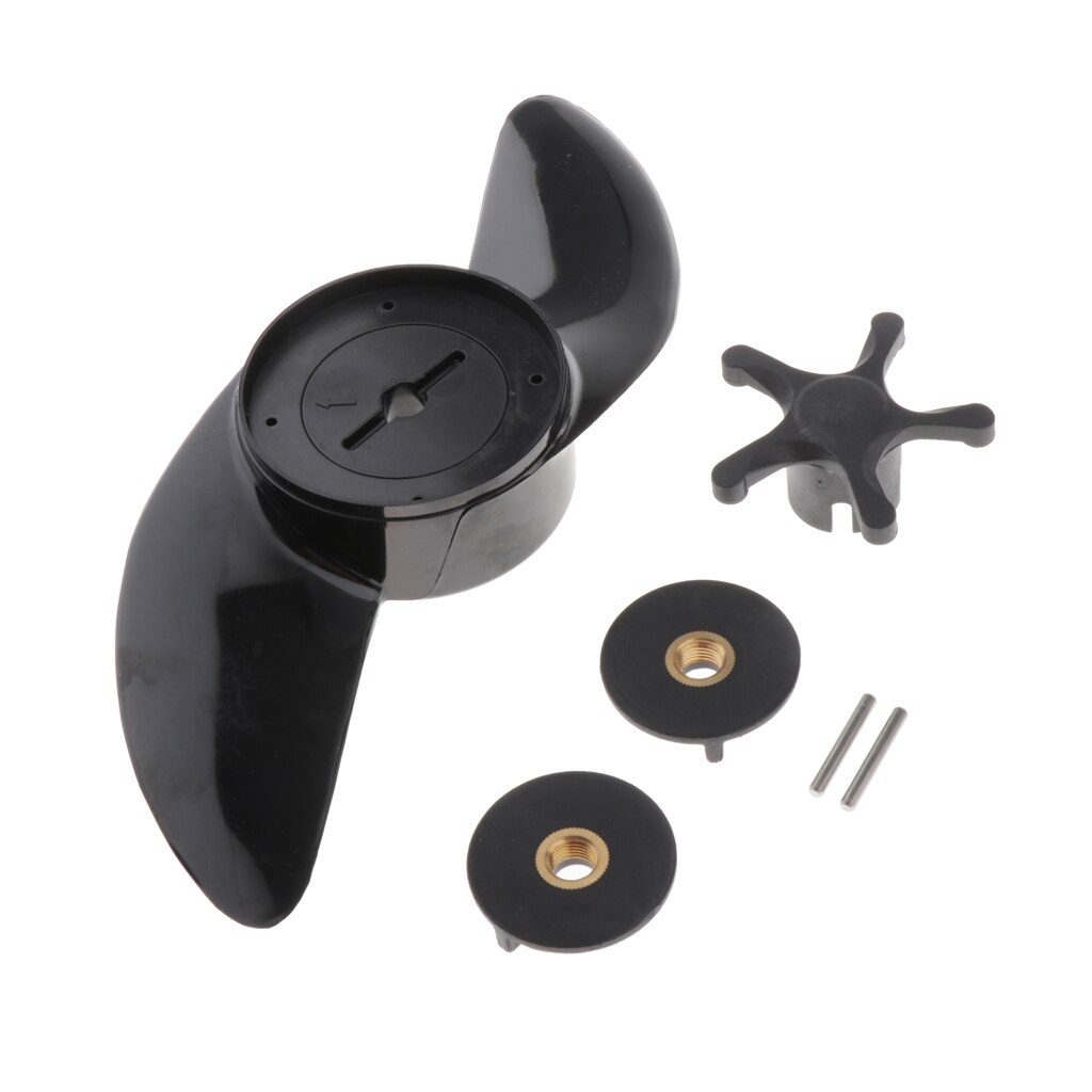 Power Prop Kit 2-Blades Electric Trolling Motor Outboard Propeller Accessory