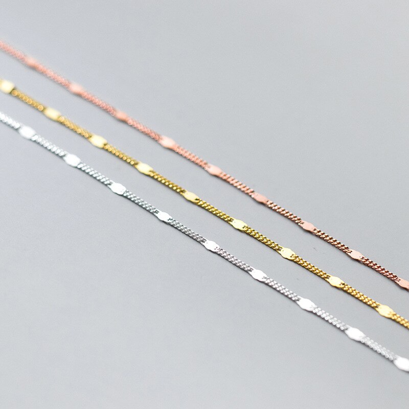 925 minimalistische fußkettchen aus sterlingsilber 21.5 cm ideal für damen, perfekt für strandpartys