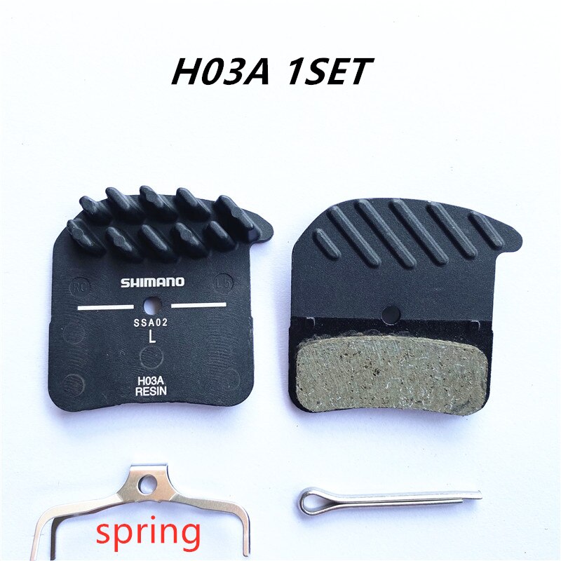 H03A Pastiglie de DEORE XT SAINT ZEE DEORE H01A H03C Aletta Di Raffreddamento del Ghiaccio de la tecnología de freno montaña: H03a 1 Set