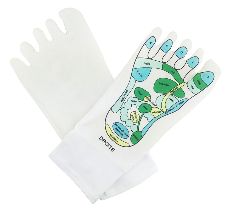 Acupressure Reflexology Socks Palm Acupoints Gloves Physiotherapy ...