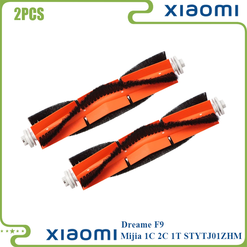 Para Xiaomi Mijia 1C 1T STYTJ01ZHM Mi Robot aspirador fregona Dreame F9 filtro Hepa Cepillo Lateral principal paño de mopa accesorios de limpieza: Transparente