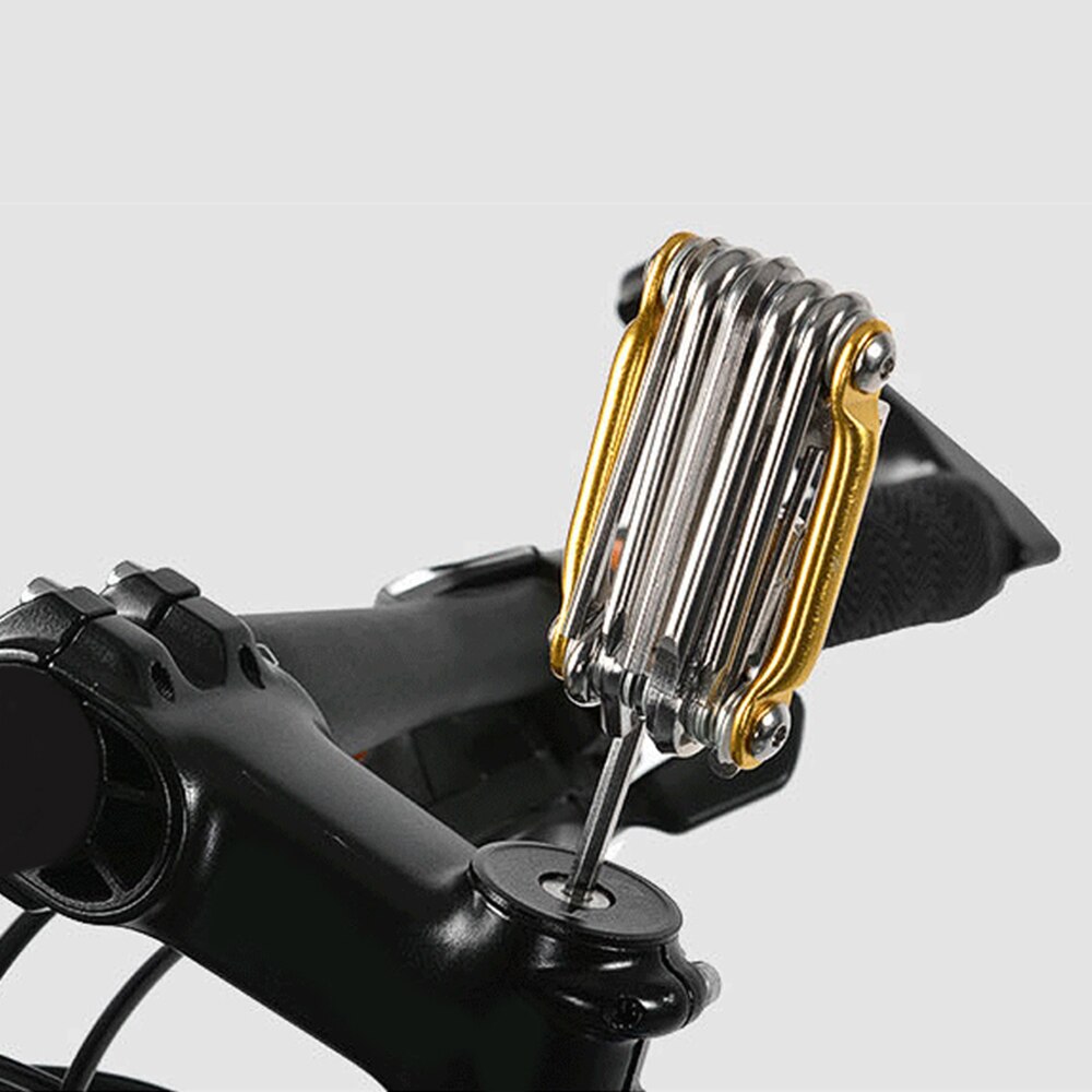 Bicycle Bike Tools Repairing Set 15 In 1 Bike Repair Tool Kit Wrench Screwdriver Chain Carbon steel bicycle Multifunction Tool