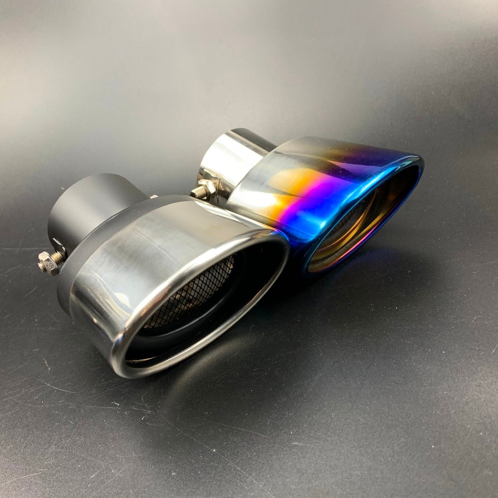 Car Styling Exhaust Pipe Tube Case For SEAT Ibiza Leon Toledo Arosa Arona Alhambra Exeo FR Supercopa Mii Altea Cordoba cupra