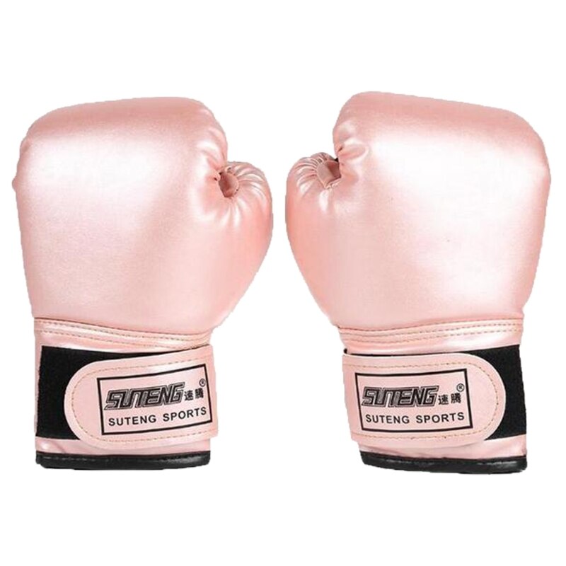 N0HA 3-10 Yrs Sparring Punching Gloves Boxing Gloves Training Gloves Welterweight Kickboxing Bag Gloves for Boys Girls: Pink
