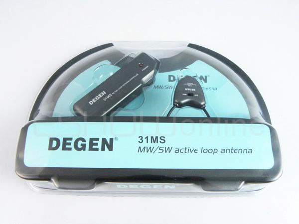 Degen DE31MS Indoor Active Soft Lusantenne Voor Mw En Sw Fm Radio A0797A