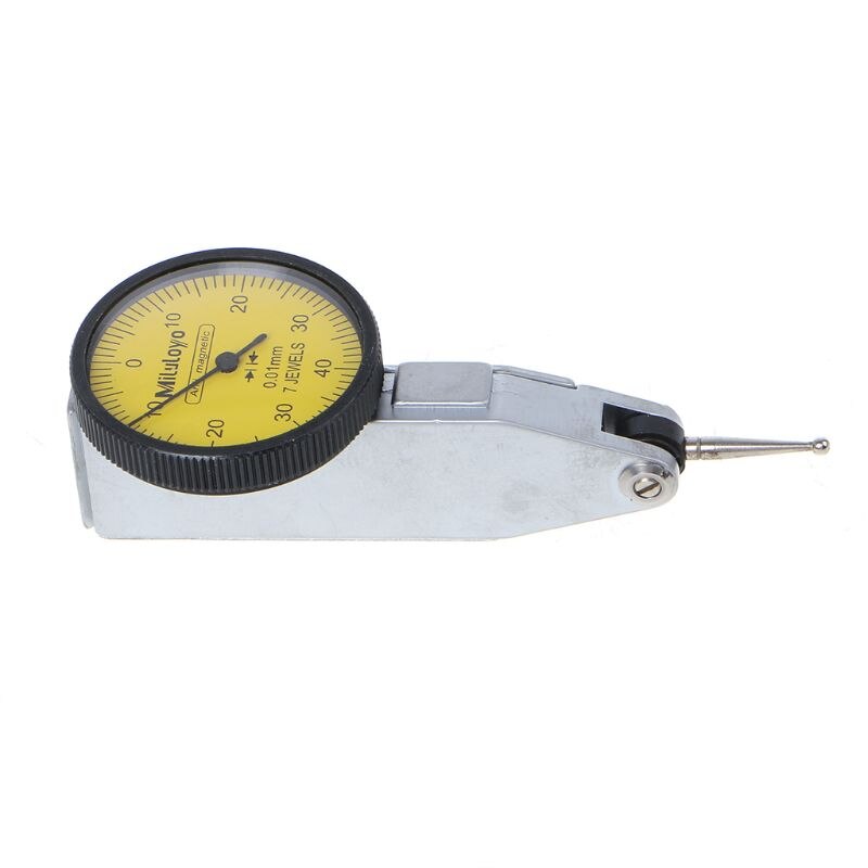 0-0.8mm Precision Level Gauge Scale Metric Dovetail Rails Dial Test Indicator