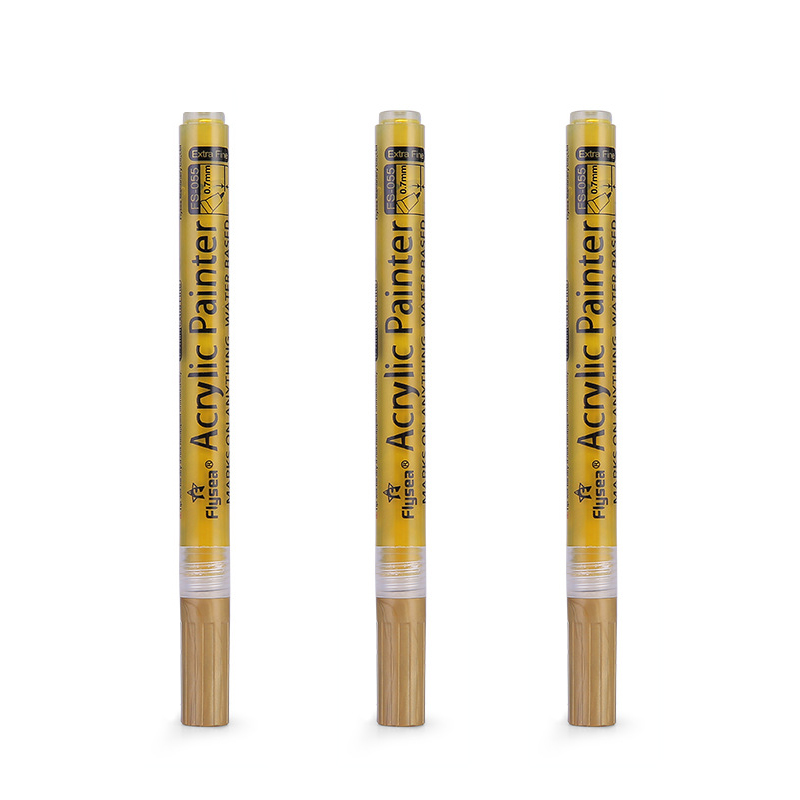 Golf Club Color Changing Pen Acrylic Ink Pen Has Strong Sunscreen Waterproof and Covering Power Can Be Used In Many Scenarios: Red