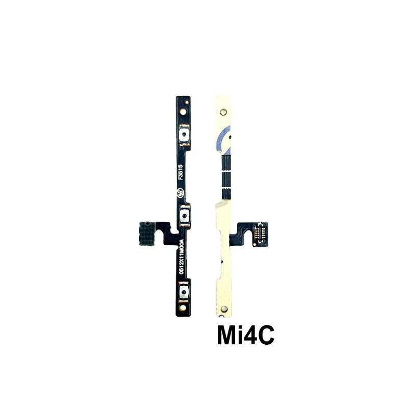 Nowy dla Xiaomi Mi3 Mi4 Mi4C Mi4i Mi5 Mi5S Mi5Splus Mi6 MA1 MA2 Mi8 Mi9 Lite SE wyłącznik zasilania przycisk głośności Flex Cable: Mi4C