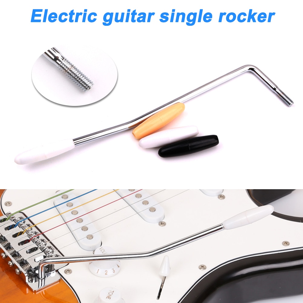 Elektrische Gitaar Rocker Brug Crank Tremolo Arm Systeem Trillen Stok Met 3Pcs Tips Gitaar Accessoires Muziekinstrument Gereedschap