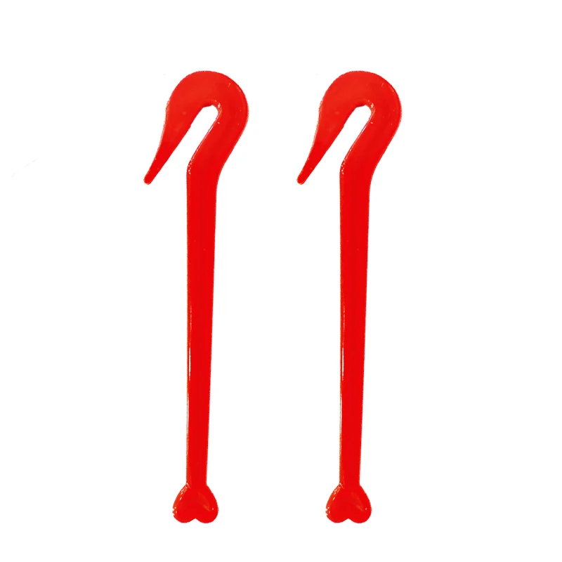 Nuevas herramientas para quitar bandas de goma para el cabello, cortador de goma para no daña la cabeza de salón, cuchillo para cortar, accesorios de estilismo, colores mezclados: Naranja
