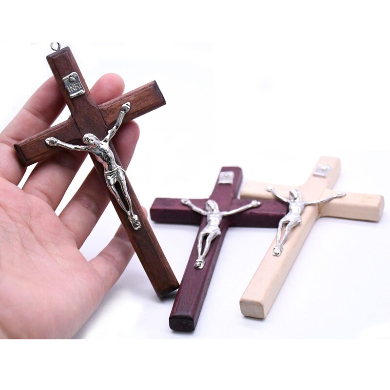 Religieuze Legering Jesus Cross Hangers Werden Gegeven Als Door Mannen En Vrouwen Gebruikt Hangen Op De Muur Voor gebed