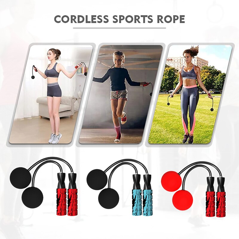 Cordless Skipping Cordless Speed Rope Cordless Fitness Exercise Cordless Fitness Rope Cordless Exercise Home Fitness Rope