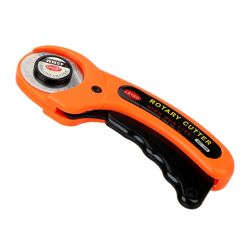 DIY 45mm Rotary Cutter Cutting Tool Leather Fabric Craft Circular Blade Cutter Patchwork Quilting Stitching Fit Cut For Garden: Cutting Tool