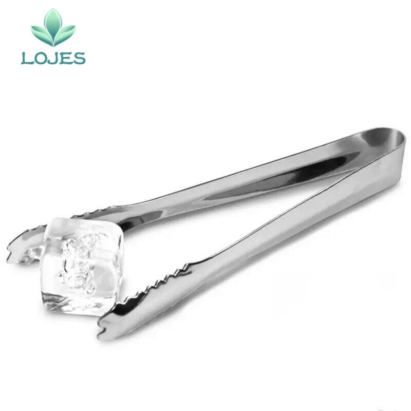 Pince à glace pour Barbecue | Pince pour Barbecue en acier inoxydable de 18cm, pain, nourriture pince à glace pince à glace, outil barre accessoires de cuisine 1 pièce
