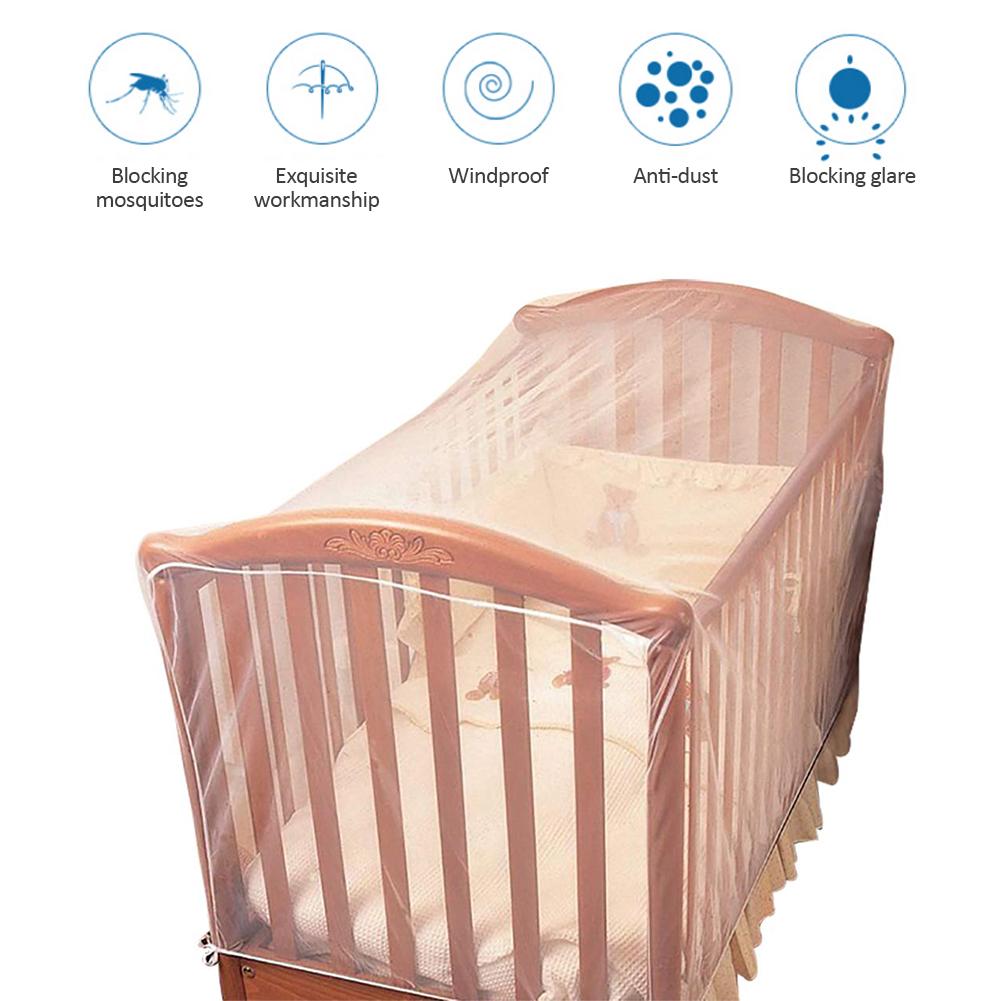 Moustiquaire pour berceau d'enfant, accessoires de soins pour bébé, respirants, anti-insectes, pour -né