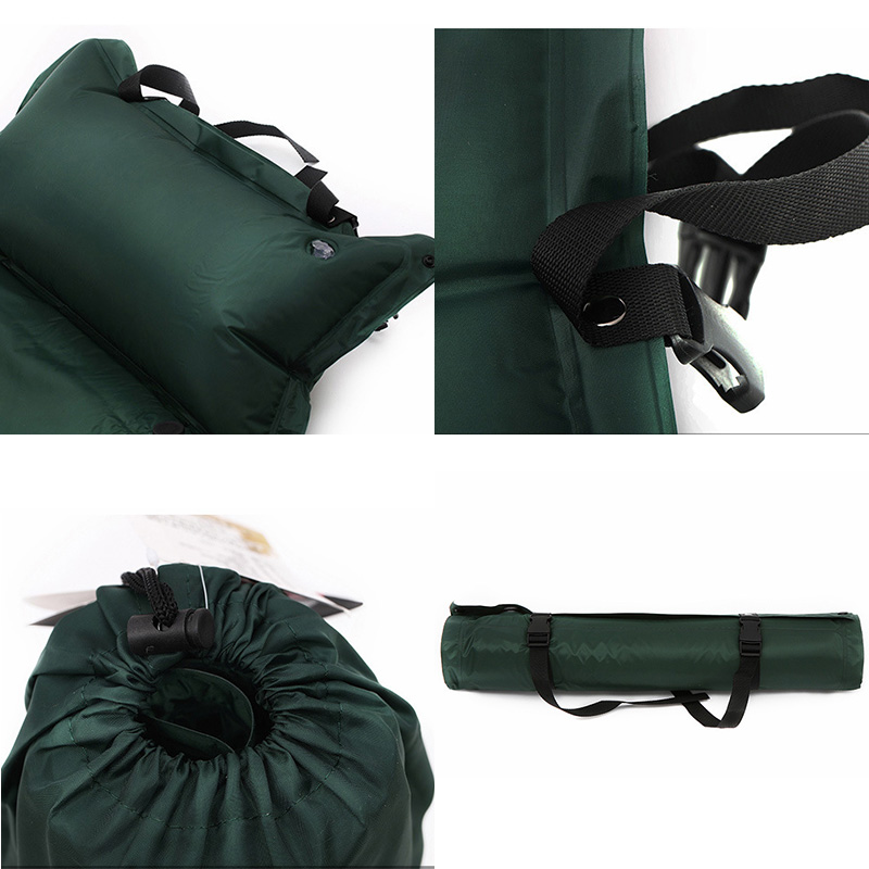 Outdoor Automatische Opblaasbaar Kussen Camping Met Kussens Kan Worden Gestikt Camping Zelf Rijden Tenten Met Matten Met Kussens