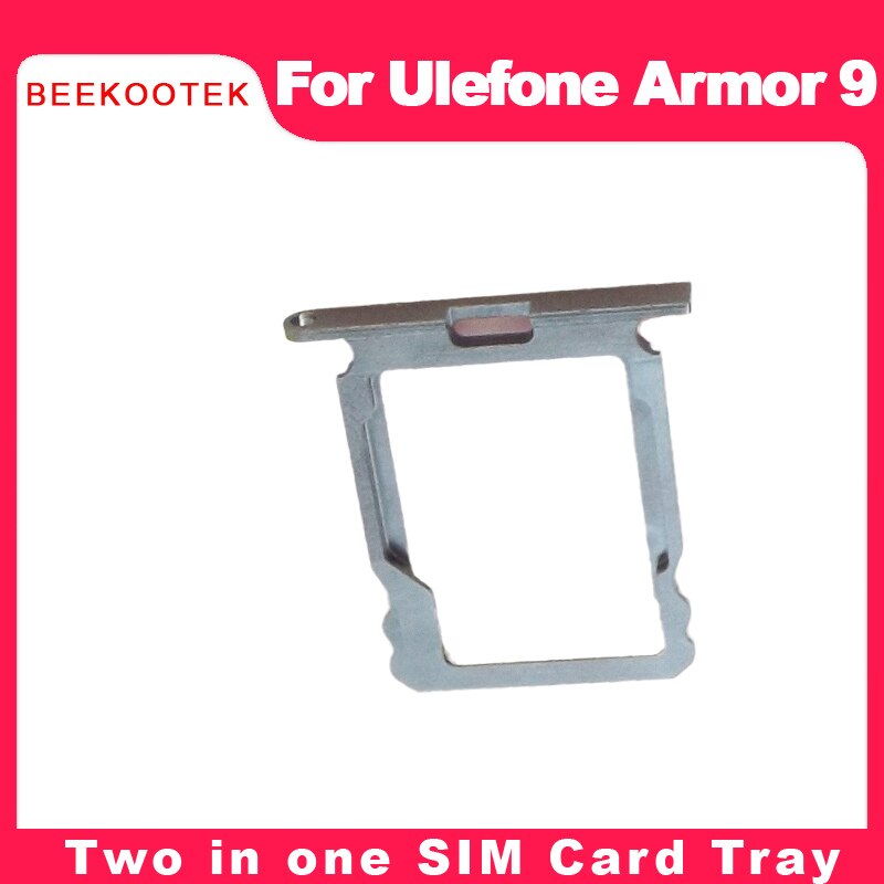 Beekootek Originele Ulefone Armor 9 Sim-kaart Lade Houder Montage Voor Ulefone Armor 9E Sim Card Slot Sd-kaart lade Slot Houder