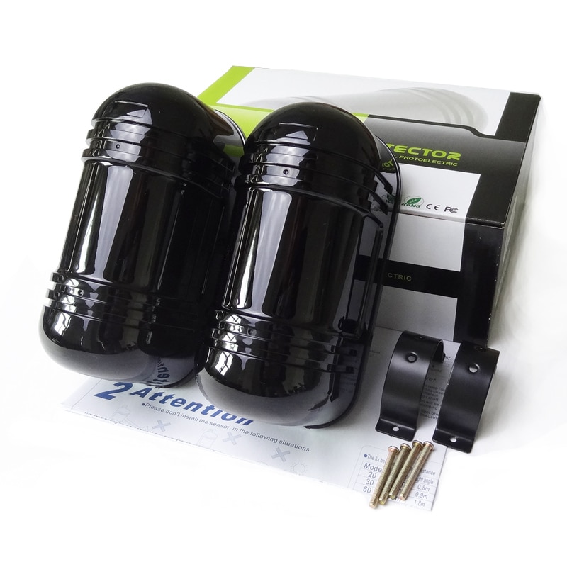 Waterproof Dual Beam Sensor Active Infrared Intrusion Detector IR 10M~150M Outdoor Perimeter Wall Barrier Fence For GSM Alarm
