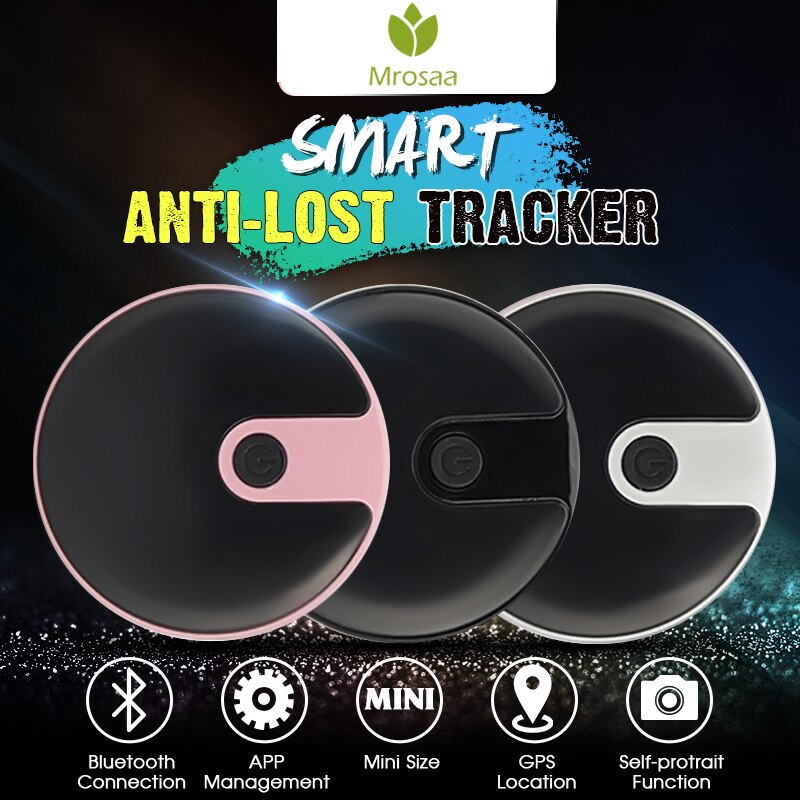 Mrosaa larm smart bluetooth husdjur hund katt anti lost tracker nyckel hitta gps locator bärbara barn katt motorcykel trackers