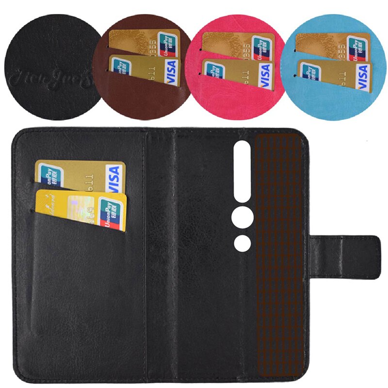 TienJueShi Flip Book Protect Leather Cover Case For Lenovo Phab 2 Pro 6.4 inch TPU Silicone Shell Wallet Etui Skin