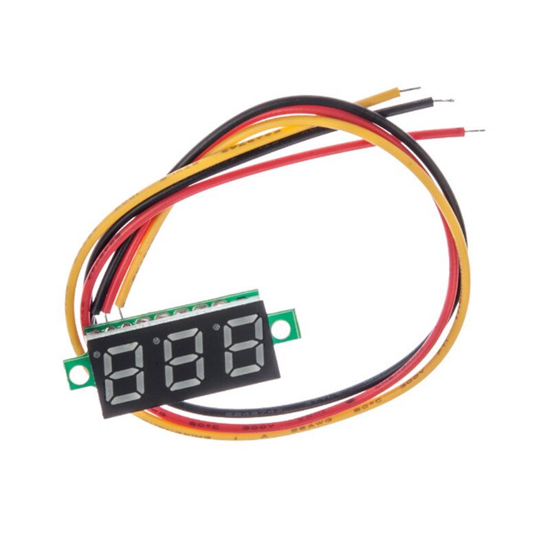 0-100V Voltage Voltmeter Meter Tester Mini Gauge Voltage Meter Led Display Digitale Panel Voltmeter Meter Detector Monitor gereedschap
