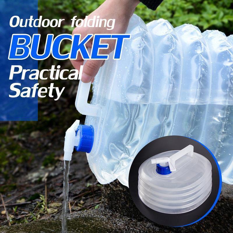 Outdoor Opvouwbare Waterzak Camping Opvouwbare Water Containers Camping Wandelen Draagbare Survival Water Opslag Carrier Bag